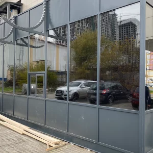 Вікна після застосування тонувальної плівки